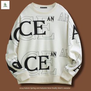 Huisen clothing processing customized various round neck sweater T -shirts